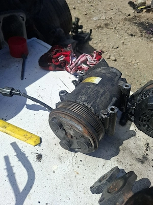 vand compresor clima ford focus 2 motor 1.6 diesel perfect functional  - imagine 3