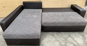 Coltar Extensibil cu Lada; Canapea; Pat cu Saltea 210x130 cm - imagine 2