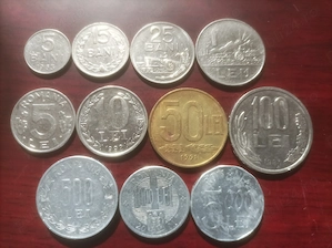 Lot 12 monede românești
