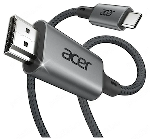 cablu usb-c la hdmi 4k 60hz 2m   compatibil iphone 15 16, macbook, samsung
