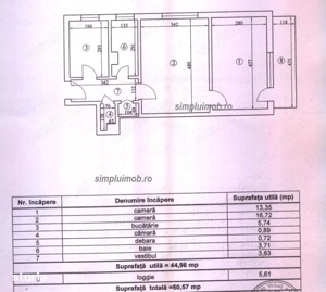 Tineretului Cantemir 2 Camere Modern - imagine 11