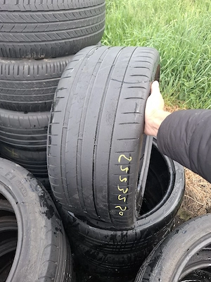 vand 2 anvelope 255 35 20 michelin bune de vara dot 2021 - imagine 5