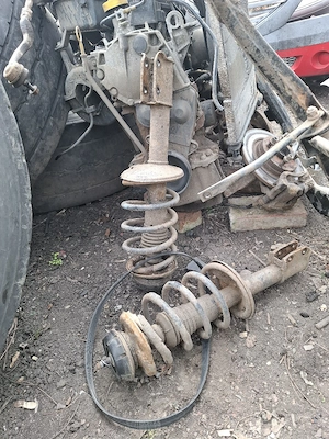 vand telescoape fata fuzete st dr dacia logan 1 motor 1.4 benzina an 2005 - imagine 3