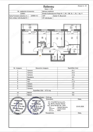 Apartament 3 Camere Decomandat  Petre Ispirescu | Etaj 1 - imagine 3