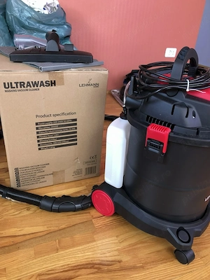 Vand Aspirator cu spalare Lehmann UltraWash, 1600 2000 W, Multifunctional, Multisuprafete.