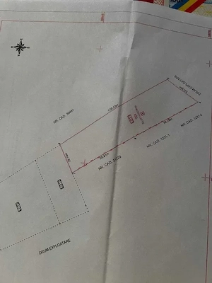 Terenuri intravilane Suseni, oras Bolitin Vale - 2844 m2 si 3234 m2 - imagine 2