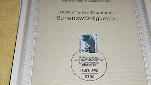 FISA fise de prima zi - timbre -  germania