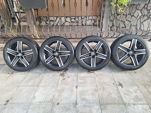 Set 4 Jante Aluett 17" (5x100) + Anvelope Michelin Pilot Sport 4 - imagine 9