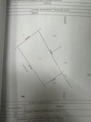 Vand 2 parcele de teren intravilan in Deva, pe strada Iosif Vulcan, suprafata 700 mp fiecare - imagine 6