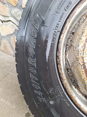 Set 4 Roți Camion R17.5" (8 Prezoane) Anvelopa BFGoodrich 245/70 - imagine 3