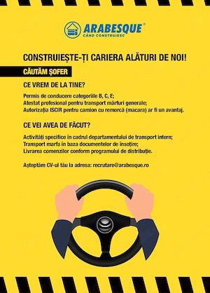 Angajam Sofer Camion 19 t pentru distributie materiale de constructii - imagine 3
