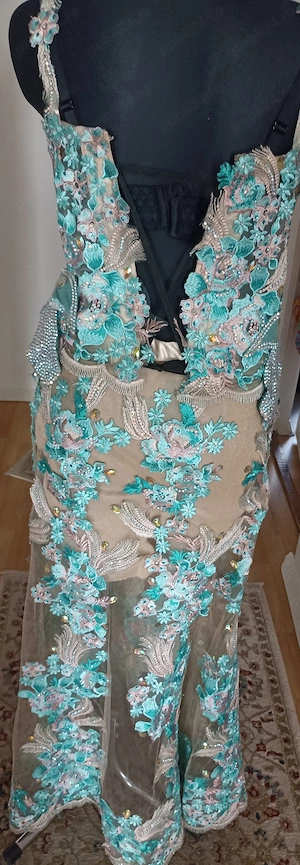 Costum rochie cu corset S, 900 lei  - imagine 3