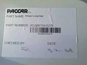 Deflector de aer Paccar / Kit aerodinamic camion (Spoiler) NOU - imagine 5