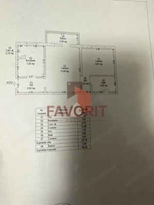 2 camere | etaj intermediar | mobilat si utilat | zona excelenta | - imagine 12