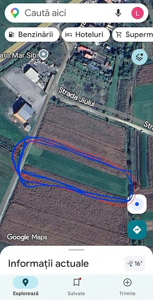 Vand teren in Bradu