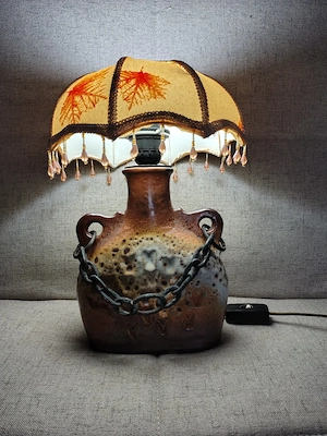 Lampă Vintage Carstens Tönnieshof 7954-22 Fat Lava,stare impecabilă 