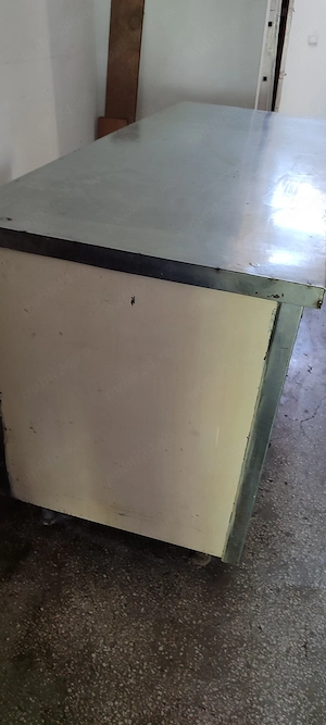 vand masa cu blat inox 2m