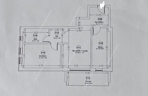 Apartament 3 camere | Future Residence Giroc | Parcare subterana - imagine 14