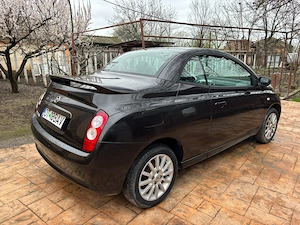 Nissan Micra 1,6 benzină decapotabil impecabil,  accept schimb cu autoturisme s-au cu oi!!! - imagine 4