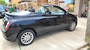 Nissan Micra 1,6 benzină decapotabil impecabil,  accept schimb cu autoturisme s-au cu oi!!! - imagine 2