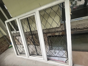 Geam termopan PVC 3 canate   rabatabil stare buna 