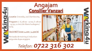 Consilier Vanzari Magazin Produse de Bricolaj
