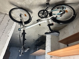 Bicicleta pliabila BTWIN  TILT 500 Alb Decathlon excelenta