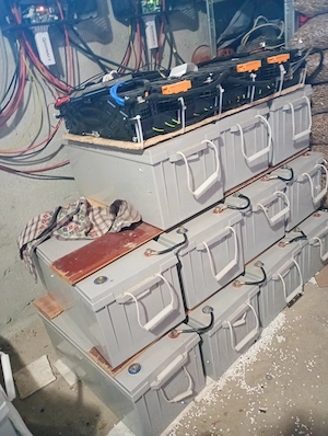 Baterii acumulatori AGM GEL 12V 250Ah stocare fotovoltaice UPS centrală rulotă cabană barcă - imagine 2