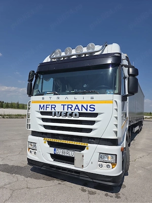 Ansamblu IVECO STRALIS + Remorca Krone