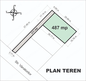 Vanzare teren intravilan 487 mp - Mogosoaia  - imagine 17