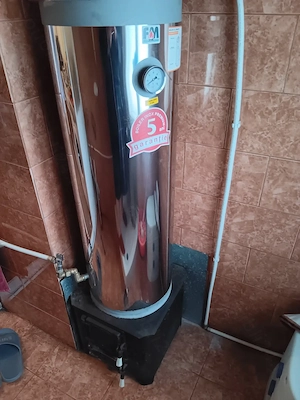 Boiler inox si 1 teracotă 