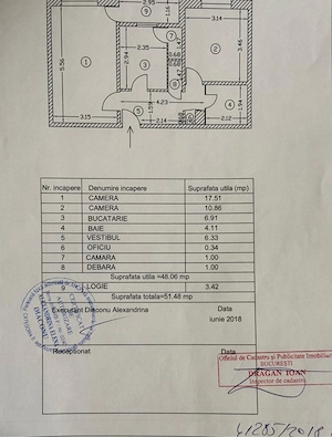 Apartament 2 camere Calea Mosilor