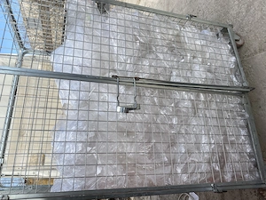 Container metalic rollcage