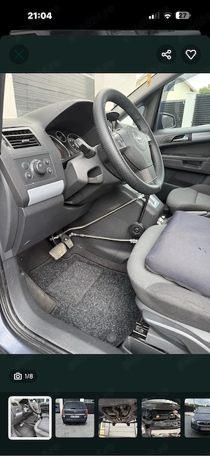 opel zafiara adaptat handicap - imagine 5