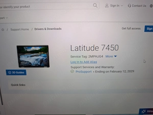 Dell Latitude 7450 2 in 1  touch