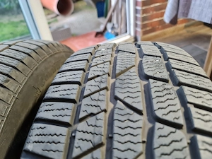 Anvelope 215 60 r17 Michelin și Continental și 4 jenți (roți) originale bmw r16