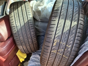 Anvelope 215 60 r17 Michelin și Continental și 4 jenți (roți) originale bmw r16 - imagine 6
