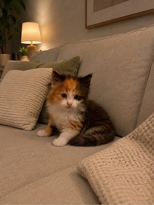 maine coon tricolor 
