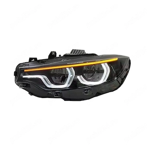 Faruri LED BMW F32 / F33 / F36 / F80 / F82– Dual Color DRL Switchback - imagine 2