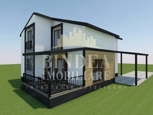 Casa individuala P+ M 150mp utili, 564mp teren Cartierul Primaverii - imagine 2