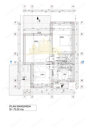 Casa individuala P+ M 150mp utili, 564mp teren Cartierul Primaverii - imagine 7