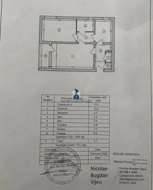 Vanzare Apartament 2 Camere Decomandat Bd.Alexandru Obregia - imagine 10