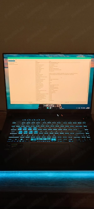 ASUS ROG Strix G16 G614JIR, i9-14900HX, RTX 4070, 16GB RAM, SSD 1TB - imagine 2