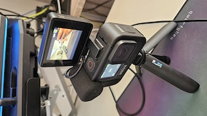 Camera video sport GoPro HERO9 Black, 5K, 20 Mp + Media Mod + Display Mod + Mini-trepied