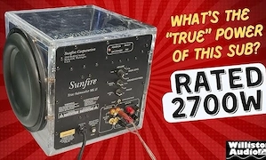 Sunfire True Subwoofer EQ Signature 12 Piesă de Colecție cu Putere REALĂ 2700W Preț de MAGAZIN 2500 