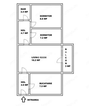 Apartament renovat de vanzare 3 camere balcon pivnita Mihai Viteazul - imagine 4