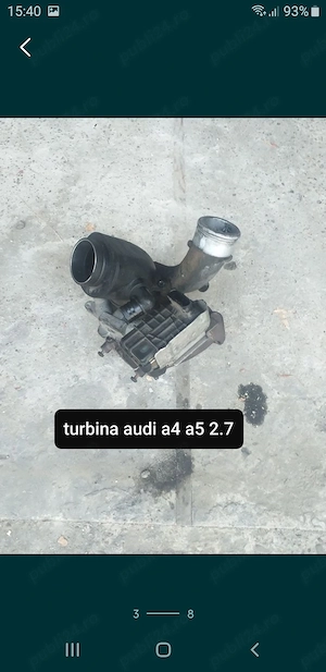 turbina audi A5 8t A4 b8 2.7 cgk cgka 
