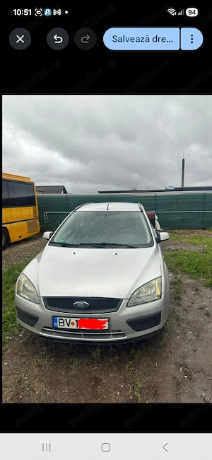 vânzare ford focus 1,6tdci 2007