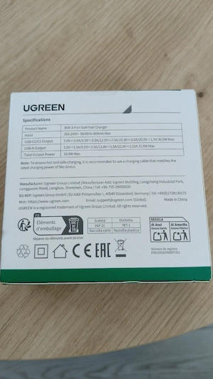 Încărcător USB Fast Charging Ugreen  - imagine 5