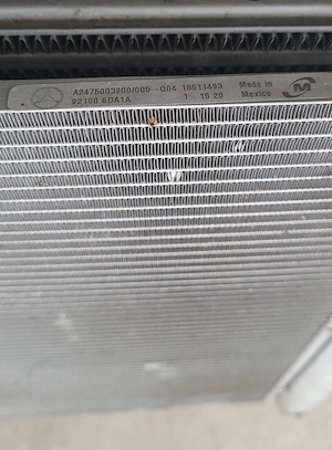 Trager cu radiatoare Mercedes GLB X247 20d 2020 cod A2475003900 A2475006200 - imagine 2